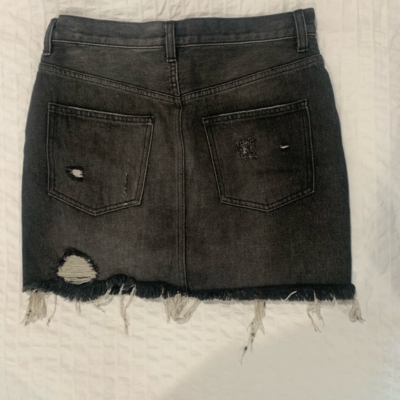 Free People Jean Mini Skirt - Picture 5 of 5